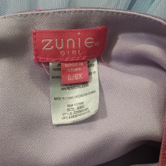 Zunie Girl Ombre Tank Top Dress (6/6X) - Picture 2 of 2